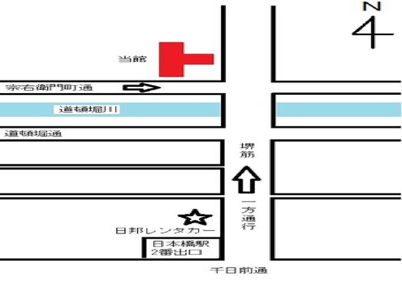 Azu Garden Nippombashi / Vacation Stay 74146 أوساكا المظهر الخارجي الصورة